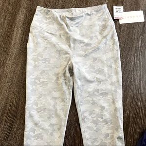 Grey and white camo leggings